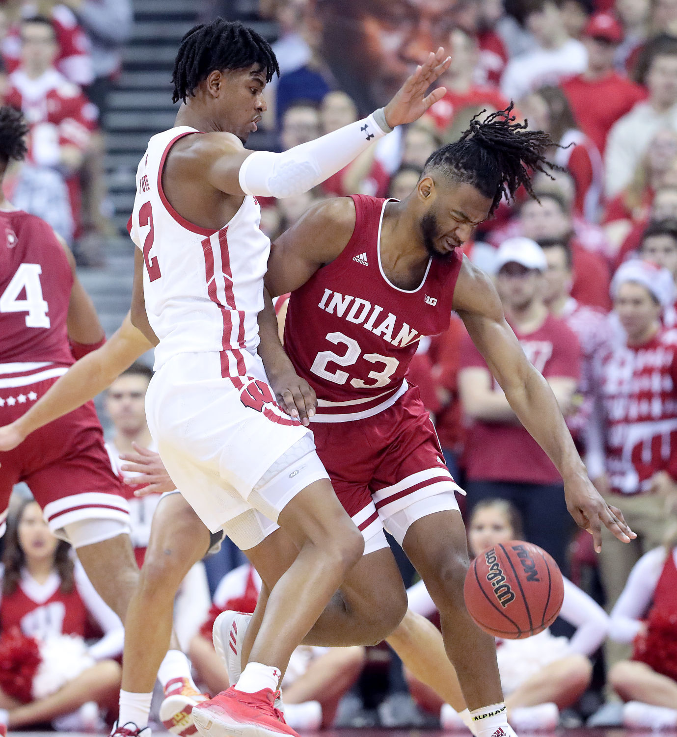 Badgers 84, Hoosiers 64